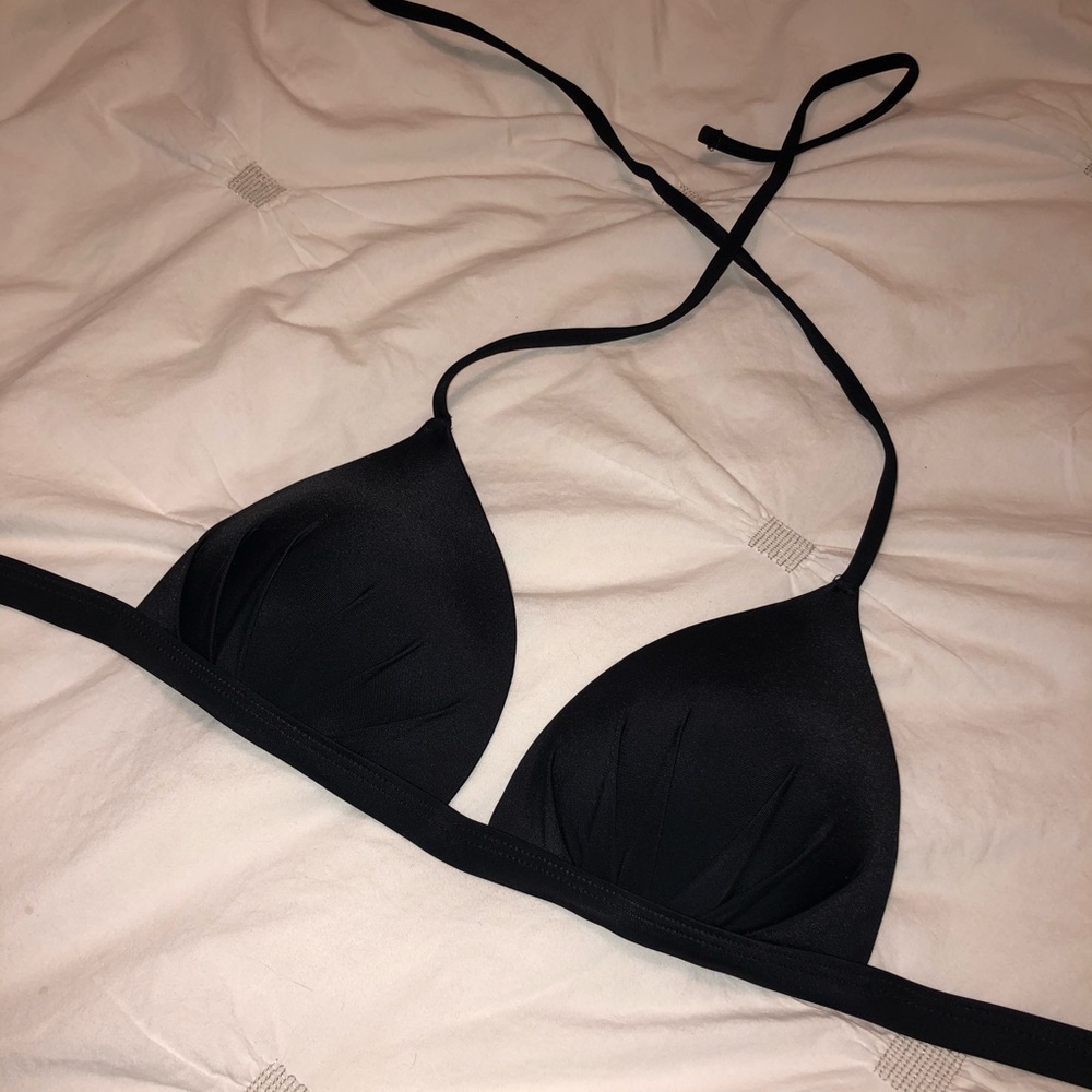 Triangle Halter Swim Top